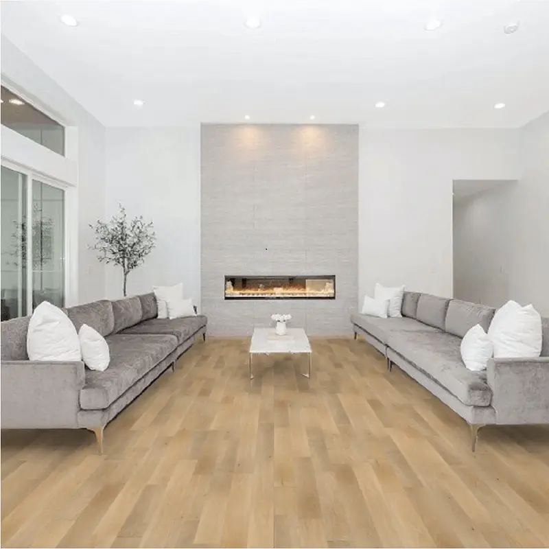 oak wood flooring in living room