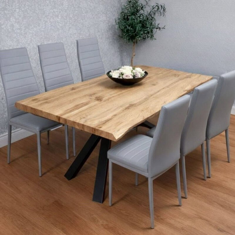 Teak Wood Flooring in dining room