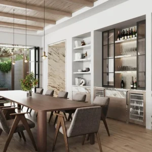 Engineered Timber Flooring in Dining room