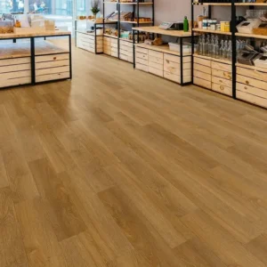 Engineered Timber Flooring in Retail store