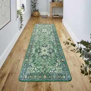 Green rugs in Hallway