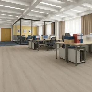 Laminate Floorboards in office