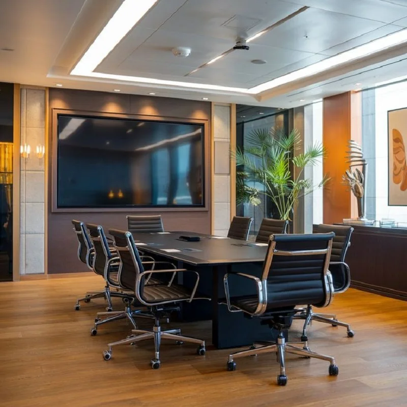 Timber Flooring in conference room