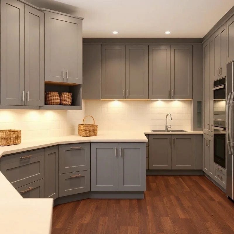 Timber Flooring in Kitchen