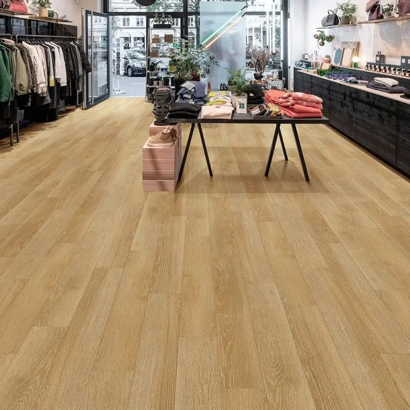 Wood Tiles in retail Store