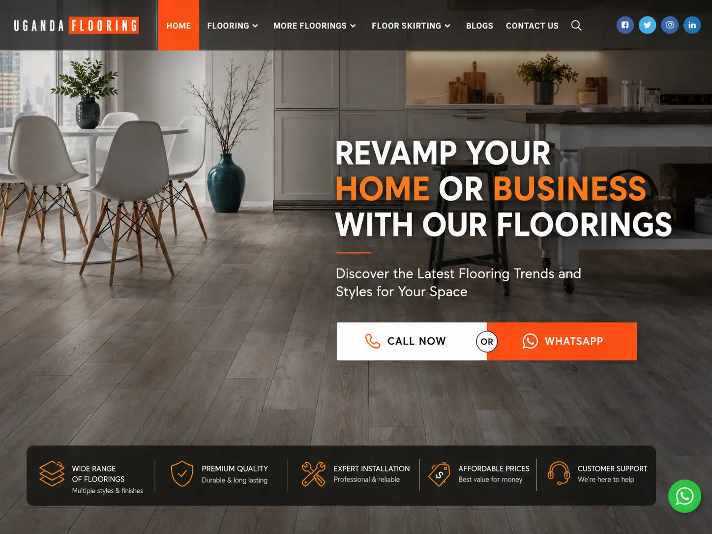 Best SPC Flooring Companies in Dubai for Waterproof Flooring Solutions