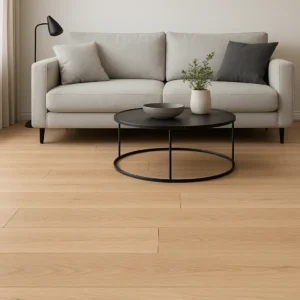 Alta Invisible engineered wood flooring in Livingroom