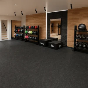 Rubber Flooring Arago NM Rubber Flooring in Home Gym
