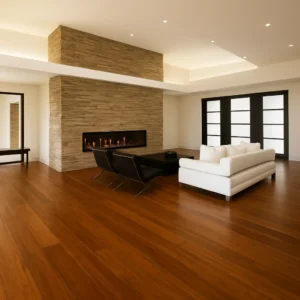 BONA ECSW Bamboo Flooring In Living Room
