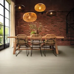 Champagne Travertino Herringbone Flooring