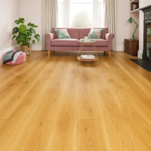 Classic 3025 X-Wide Plank Engineered Wood Flooring in Living Room