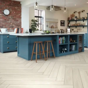 Cotton Oak Herringbone Flooring