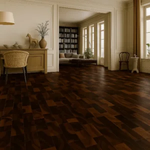 Flooring Junckers BOV Solid Hardwood Flooring in Living Room