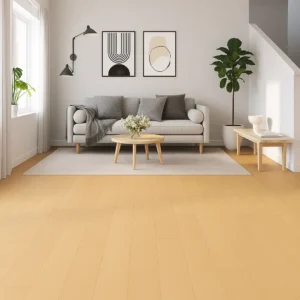 Flooring Junckers ONBH Solid Hardwood Flooring in Living Room