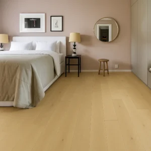 Junckers OPNP Solid Hardwood Flooring in Bedroom