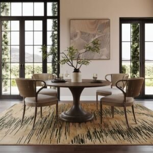 Karnali Abstract Washable Rug