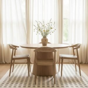 Lambertville Plush Textured Washable Rug