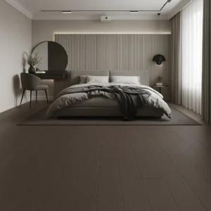 Light Grey WSP WPC Flooring In Bedroom
