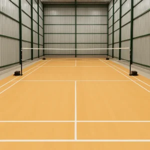 Omni Exel Wood GM Sports Flooring Badminton Court