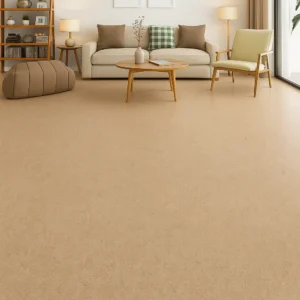 Pink-Granite DVF Linoleum Flooring In Living Room