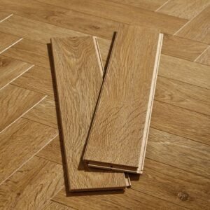 Laminate Flooring Prime Herringbone Golden Oak Laminate