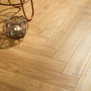 Laminate Flooring Prime Herringbone Natural Oak Laminate