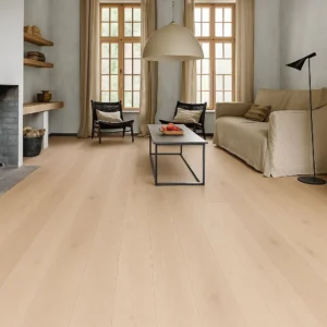 Riga Pearl Engineered Wood Flooring in Living Room