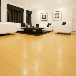 SNV Bamboo Flooring Sample In Living Room