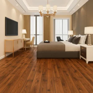 Sawkill AB Reclaimed Wood Flooring in Bedroom