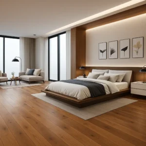 Flooring Sawkill ACD Reclaimed Wood Flooring in Bedroom