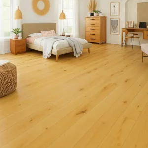 Sawkill HL Reclaimed Wood Flooring In Bedroom