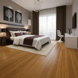 Sawkill LP Reclaimed Wood Flooring in Bedroom
