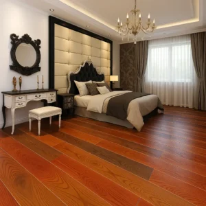 Sawkill SC Reclaimed Wood Flooring in Bedroom