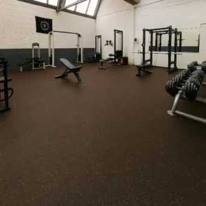 Rubber Flooring Sentica NP Rubber Flooring In Fitness Centre