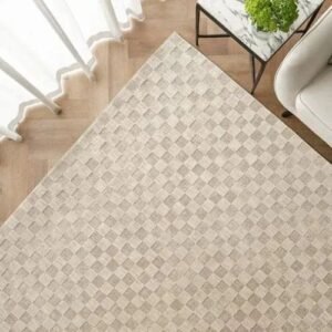 Square Checkerboard Pattern Carpet