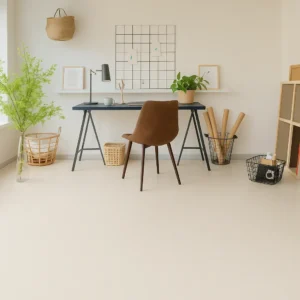 Tarkett CP LG Vinyl Flooring in Home Office