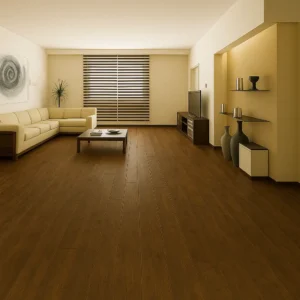 UNICLIC SAHSW Bamboo Flooring In Living Room