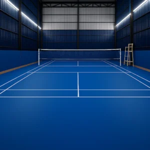 Ultrasol V5 Royal Blue Sports Flooring Badminton Court
