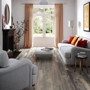 Laminate Flooring Villa Harbour Oak Grey Laminate Floor