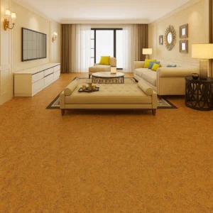 Wicanders EA Cork Flooring In Living Room