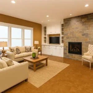 Wicanders EOS Cork Flooring In Living Room