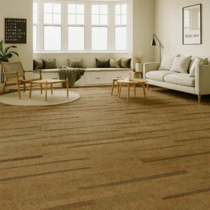 Wicanders ILA Cork Flooring In Living Room