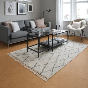 Wicanders ISM Cork Flooring In Living Room