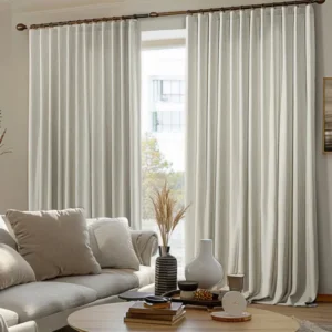 Florence 4 Layers Woven Textured Curtain
