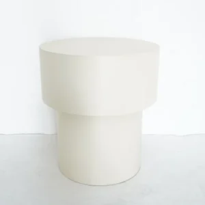 Micro Cement Side Table