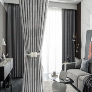 Self Leveling Curtain Insulation Noise Reduce Heat