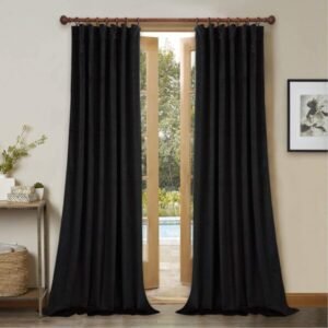 Black Velvet Curtains