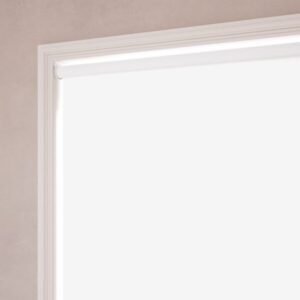 Cadiz Blackout White Roller Blind