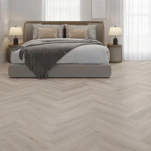 Flooring Classic Greige Herringbone Click Vinyl