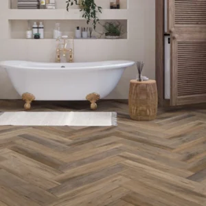 Flooring Deluxe Golden Herringbone Click Vinyl